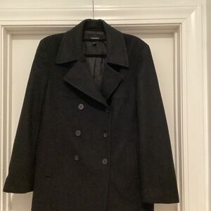 WOOL BLEND PEACOCK ( PREOWNED)